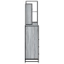 Set de muebles de baño 4 pzas madera contrachapada gris sonoma von , Badezimmermöbel - Ref: Foro24-3301248, Preis: 342,24 €, ...