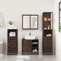 Set de muebles baño 4 pzas madera contrachapada roble marrón by , Bathroom furniture - Ref: Foro24-3301269, Price: 332,60 €, ...