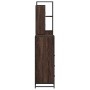 Set de muebles baño 4 pzas madera contrachapada roble marrón by , Bathroom furniture - Ref: Foro24-3301304, Price: 349,59 €, ...