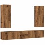 Muebles de TV de pared 5 uds madera vieja madera de ingeniería von , TV-Möbel - Ref: Foro24-3328959, Preis: 195,84 €, Rabatt: %