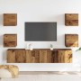 Muebles de TV de pared 6 uds madera vieja madera de ingeniería von , TV-Möbel - Ref: Foro24-3328967, Preis: 173,25 €, Rabatt: %