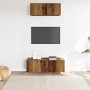 Conjunto de mueble de TV 2 piezas montado la pared madera vieja von , TV-Möbel - Ref: Foro24-3329005, Preis: 103,04 €, Rabatt: %