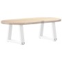 Patas para mesa de comedor forma V 2 uds blanco 40x(30-31,3) cm von , Tischbeine - Ref: Foro24-4012525, Preis: 46,40 €, Rabat...