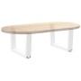 Patas para mesa de comedor forma V 2 uds blanco 50x(30-31,3) cm by , Table legs - Ref: Foro24-4012609, Price: 57,23 €, Discou...