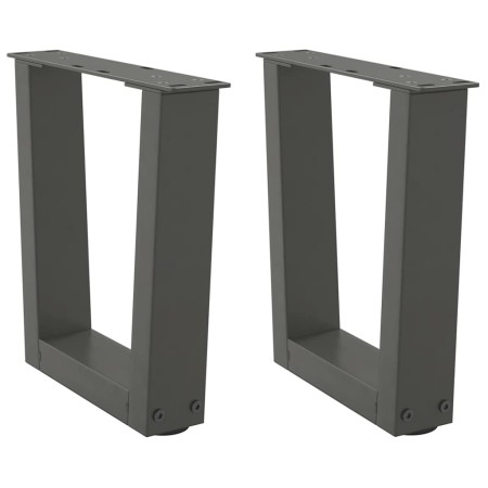 Patas para mesa comedor forma V 2 uds antracita 30x(30-31,3) cm von , Tischbeine - Ref: Foro24-4012602, Preis: 44,72 €, Rabat...