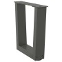 Patas para mesa comedor forma V 2 uds antracita 30x(30-31,3) cm von , Tischbeine - Ref: Foro24-4012602, Preis: 44,72 €, Rabat...