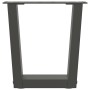 Patas para mesa comedor forma V 2 uds antracita 30x(30-31,3) cm von , Tischbeine - Ref: Foro24-4012602, Preis: 44,72 €, Rabat...