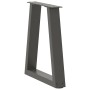 Patas para mesa de comedor en forma de V 2 uds antracita acero de , Patas para mesas - Ref: Foro24-4012546, Precio: 54,51 €, ...