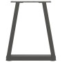 Patas para mesa de comedor en forma de V 2 uds antracita acero de , Patas para mesas - Ref: Foro24-4012546, Precio: 54,51 €, ...