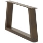 Patas para mesa de comedor en forma de V 2 uds acero natural by , Table legs - Ref: Foro24-4012531, Price: 57,83 €, Discount: %