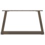 Patas para mesa de comedor en forma de V 2 uds acero natural by , Table legs - Ref: Foro24-4012531, Price: 57,83 €, Discount: %