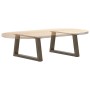 Patas para mesa de comedor en forma de V 2 uds acero natural by , Table legs - Ref: Foro24-4012531, Price: 57,83 €, Discount: %