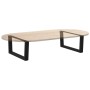 Patas para mesa de comedor forma V 2 uds negro 70x(30-31,3) cm de , Patas para mesas - Ref: Foro24-4012616, Precio: 63,75 €, ...