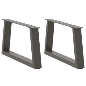 Patas para mesa comedor forma V 2 uds antracita 70x(30-31,3) cm von , Tischbeine - Ref: Foro24-4012538, Preis: 66,32 €, Rabat...