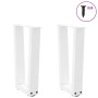 Patas para mesa de comedor en forma de V 2 uds blanco acero von , Tischbeine - Ref: Foro24-4012621, Preis: 51,56 €, Rabatt: %