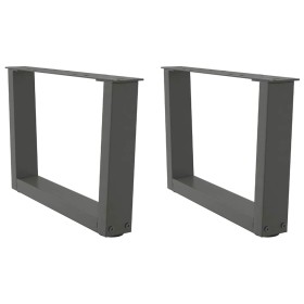 Patas para mesa comedor forma V 2 uds antracita 60x(30-31,3) cm von , Tischbeine - Ref: Foro24-4012614, Preis: 64,29 €, Rabat...