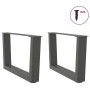Patas para mesa comedor forma V 2 uds antracita 60x(30-31,3) cm by , Table legs - Ref: Foro24-4012614, Price: 58,29 €, Discou...