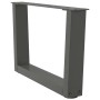 Patas para mesa comedor forma V 2 uds antracita 60x(30-31,3) cm by , Table legs - Ref: Foro24-4012614, Price: 58,29 €, Discou...