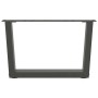 Patas para mesa comedor forma V 2 uds antracita 60x(30-31,3) cm by , Table legs - Ref: Foro24-4012614, Price: 58,29 €, Discou...