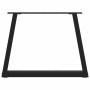 Patas para mesa de comedor forma V 2 uds negro 60x(42-43,3) cm by , Table legs - Ref: Foro24-4012552, Price: 58,47 €, Discoun...