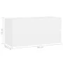 Mueble de lavabo madera de ingeniería blanco 90x38,5x45 cm de vidaXL, Muebles de baño - Ref: Foro24-804755, Precio: 53,55 €, ...
