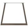 Patas para mesa de comedor en forma de V 2 uds acero natural by , Table legs - Ref: Foro24-4012571, Price: 104,79 €, Discount: %