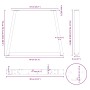 Patas para mesa de comedor en forma de V 2 uds blanco acero von , Tischbeine - Ref: Foro24-4012573, Preis: 101,26 €, Rabatt: %