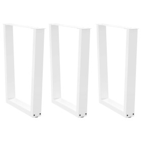 Patas para mesa de comedor forma V 2 uds blanco 70x(72-73,3) cm by , Table legs - Ref: Foro24-4012661, Price: 139,56 €, Disco...