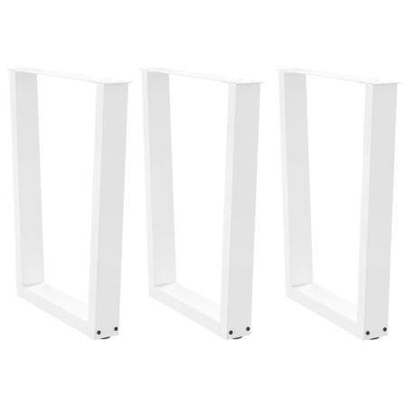 Patas para mesa de comedor forma V 2 uds blanco 70x(72-73,3) cm by , Table legs - Ref: Foro24-4012661, Price: 131,35 €, Disco...