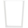 Patas para mesa de comedor forma V 2 uds blanco 70x(72-73,3) cm by , Table legs - Ref: Foro24-4012661, Price: 131,35 €, Disco...