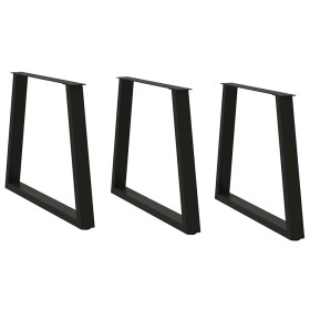 Patas para mesa de comedor en forma de V 3 uds acero negro von , Tischbeine - Ref: Foro24-4012584, Preis: 113,74 €, Rabatt: %
