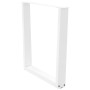 Patas para mesa de comedor en forma de V 2 uds blanco acero by , Table legs - Ref: Foro24-4012649, Price: 94,83 €, Discount: %