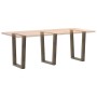 Patas para mesa de comedor en forma de V 3 uds acero natural by , Table legs - Ref: Foro24-4012663, Price: 131,35 €, Discount: %
