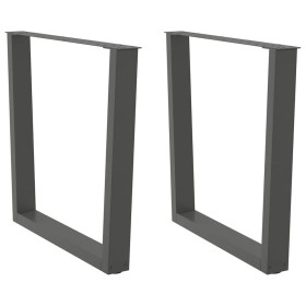 Patas para mesa comedor forma V 2uds antracita 90x(72-73,3) cm von , Tischbeine - Ref: Foro24-4012654, Preis: 105,62 €, Rabat...