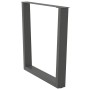 Patas para mesa comedor forma V 2uds antracita 90x(72-73,3) cm by , Table legs - Ref: Foro24-4012654, Price: 105,62 €, Discou...