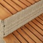 Escalón bañera hidromasaje beige 100x50x50,5 cm ratán sintético de , Accesorios para piscinas y spa - Ref: Foro24-4103946, Pr...