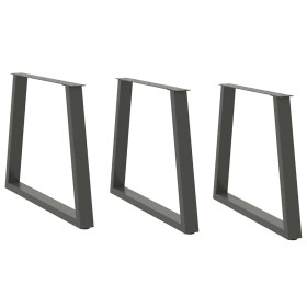 Patas para mesa de comedor en forma de V 3 uds antracita acero von , Tischbeine - Ref: Foro24-4012590, Preis: 142,10 €, Rabat...
