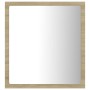 Espejo de baño acrílico color roble Sonoma 40x8,5x37 cm by vidaXL, bathroom vanities - Ref: Foro24-804911, Price: 28,19 €, Di...
