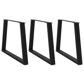 Patas para mesa de comedor en forma de V 3 uds acero negro von , Tischbeine - Ref: Foro24-4012592, Preis: 130,40 €, Rabatt: %