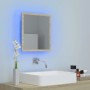 Espejo de baño acrílico color roble Sonoma 40x8,5x37 cm by vidaXL, bathroom vanities - Ref: Foro24-804911, Price: 28,19 €, Di...