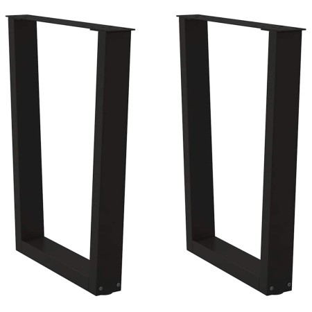 Patas para mesa de comedor forma V 2 uds negro 60x(72-73,3) cm von , Tischbeine - Ref: Foro24-4012640, Preis: 78,11 €, Rabatt: %