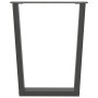 Patas para mesa de comedor en forma de V 2 uds antracita acero by , Table legs - Ref: Foro24-4012642, Price: 83,28 €, Discoun...