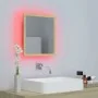 Espejo de baño acrílico color roble Sonoma 40x8,5x37 cm by vidaXL, bathroom vanities - Ref: Foro24-804911, Price: 24,22 €, Di...