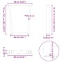 Patas para mesa de comedor en forma de V 2 uds antracita acero by , Table legs - Ref: Foro24-4012642, Price: 83,28 €, Discoun...