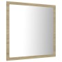 Espejo de baño acrílico color roble Sonoma 40x8,5x37 cm by vidaXL, bathroom vanities - Ref: Foro24-804911, Price: 28,19 €, Di...