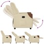 Sillón reclinable de tela crema von , Sessel - Ref: Foro24-4104813, Preis: 199,61 €, Rabatt: %