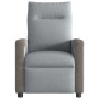 Sillón reclinable de tela gris claro by , Armchairs - Ref: Foro24-4104839, Price: 202,43 €, Discount: %