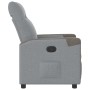 Sillón reclinable de tela gris claro by , Armchairs - Ref: Foro24-4104839, Price: 202,43 €, Discount: %