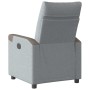Sillón reclinable de tela gris claro by , Armchairs - Ref: Foro24-4104839, Price: 202,43 €, Discount: %