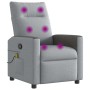 Sillón reclinable de masaje de tela gris claro von , Sessel - Ref: Foro24-4104832, Preis: 207,19 €, Rabatt: %